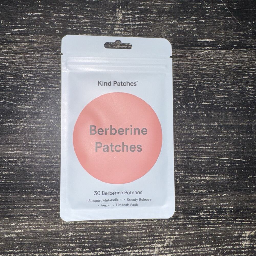 Kind Patches Berberine 30 Patches Metabolism Support